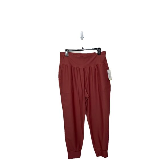 Old Navy Pink Mauve Light Compression High Rise Athletic Joggers Size XL New - Picture 8 of 8